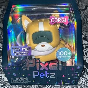 Pixel Petz Interactive Corgi Toy - Brown